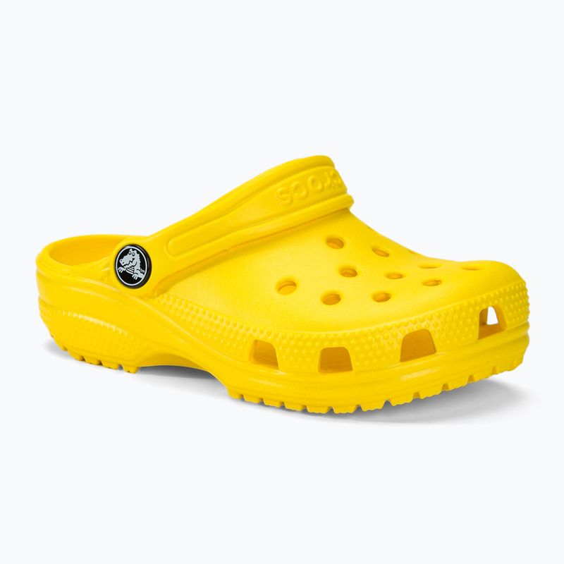 Papuci pentru copii Crocs Classic Clog Kids lemon 2
