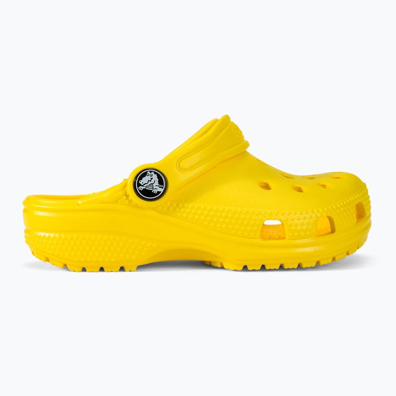 Papuci pentru copii Crocs Classic Clog Kids lemon 3