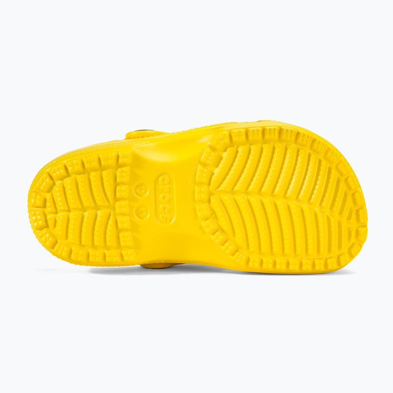 Papuci pentru copii Crocs Classic Clog Kids lemon 5
