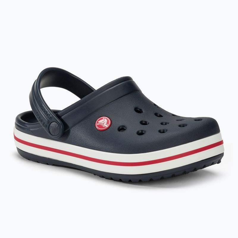 Papuci pentru copii Crocs Crocband Clog Kids navy/red