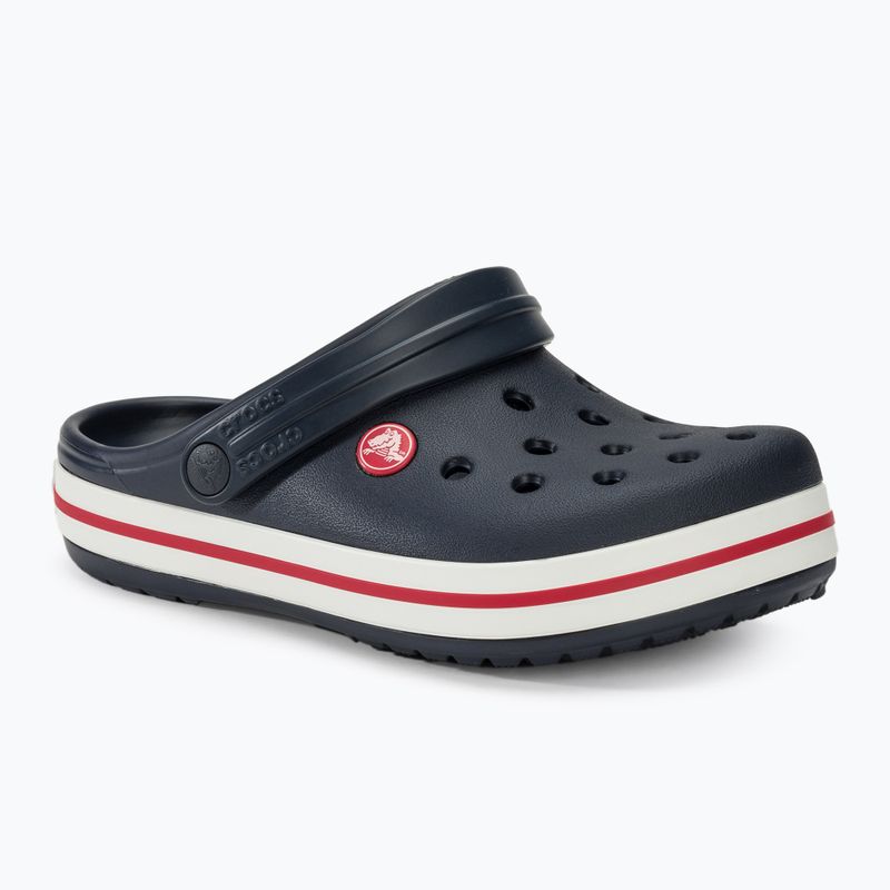 Papuci pentru copii Crocs Crocband Clog Kids navy/red 2