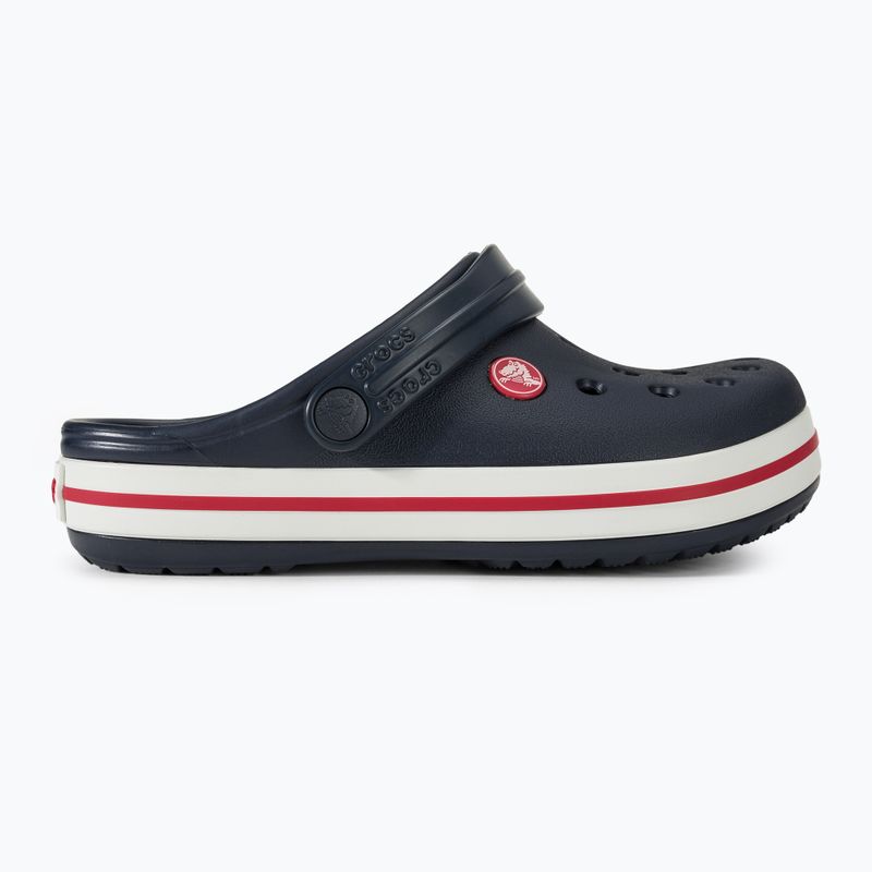 Papuci pentru copii Crocs Crocband Clog Kids navy/red 3
