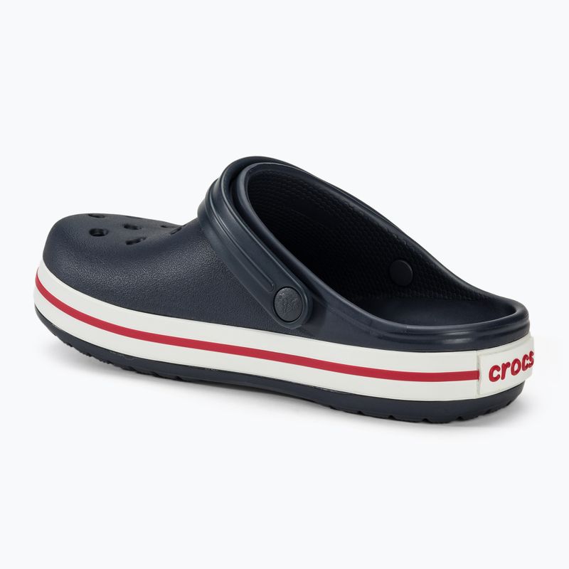 Papuci pentru copii Crocs Crocband Clog Kids navy/red 4