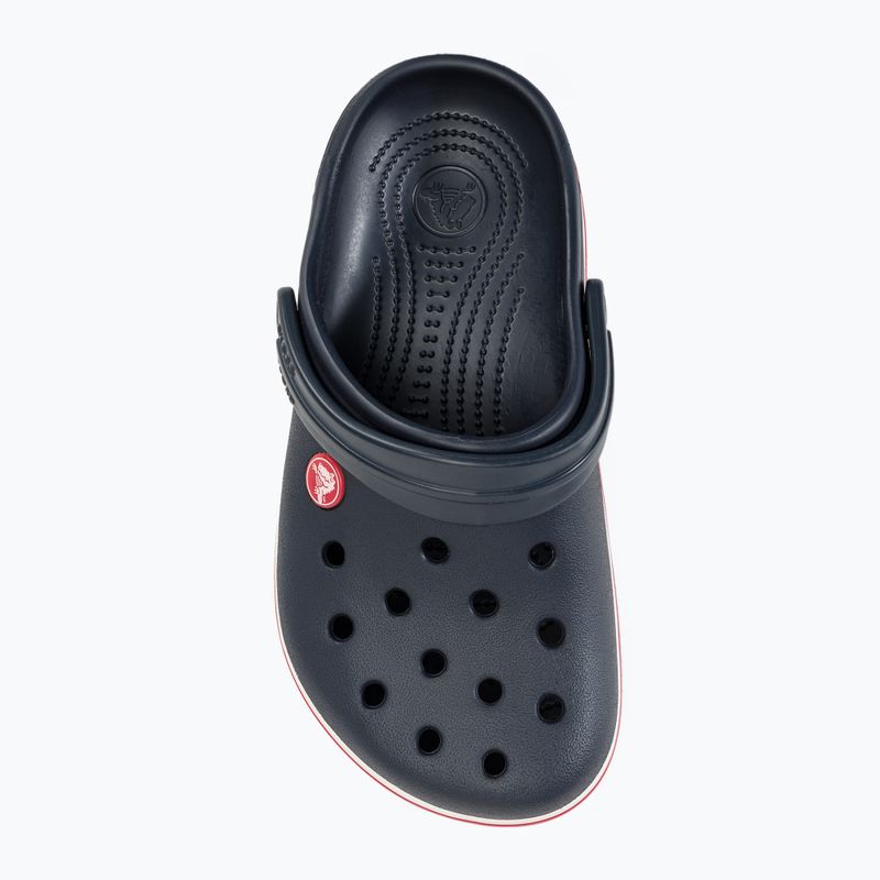 Papuci pentru copii Crocs Crocband Clog Kids navy/red 6