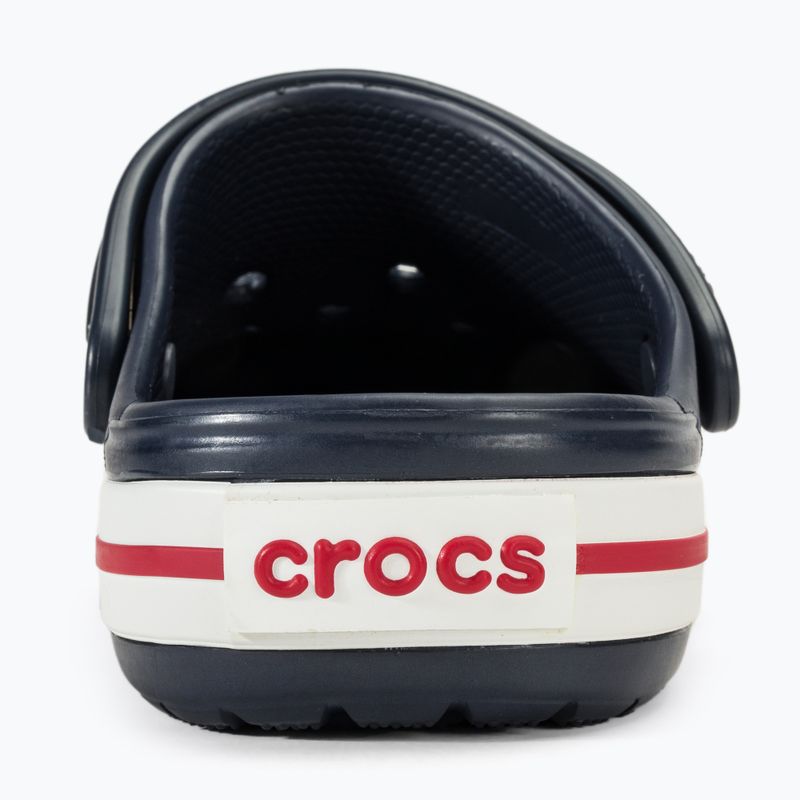 Papuci pentru copii Crocs Crocband Clog Kids navy/red 7