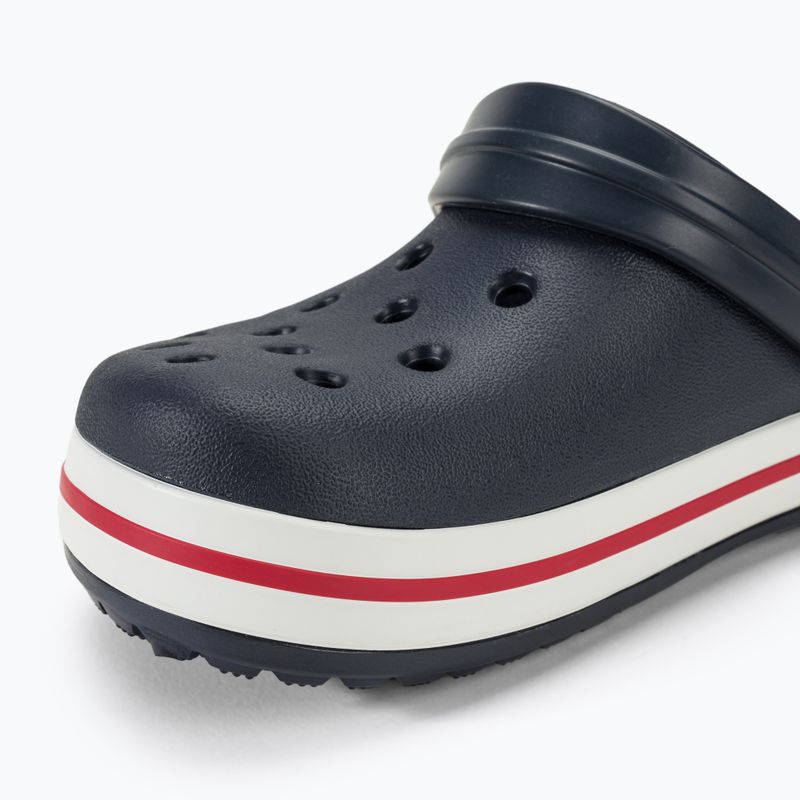 Papuci pentru copii Crocs Crocband Clog Kids navy/red 8