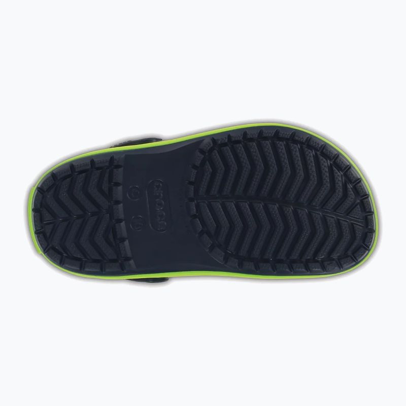 Papuci pentru copii Crocs Crocband Clog Kids navy/volt green 6