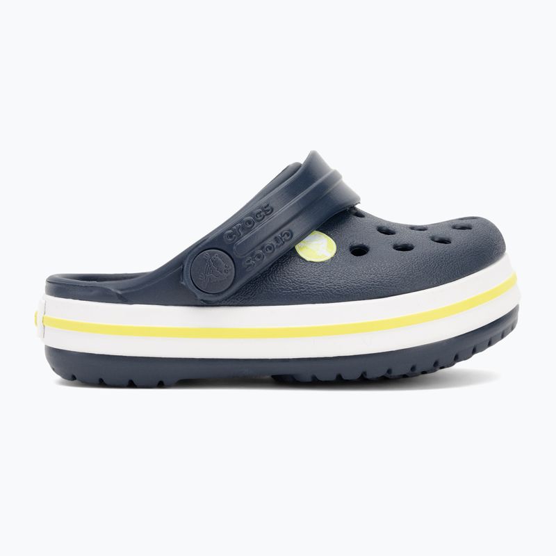 Papuci pentru copii Crocs Crocband Clog Kids navy/citrus 3