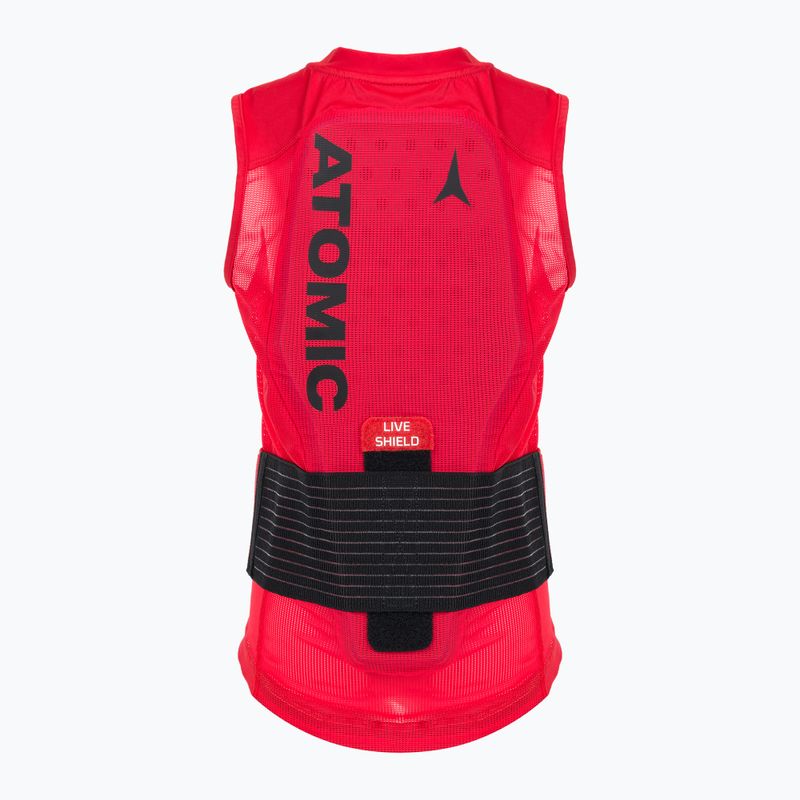 Protecție de schi pentru copii ATOMIC Live Shield Vest JR roșu AN520505022 2