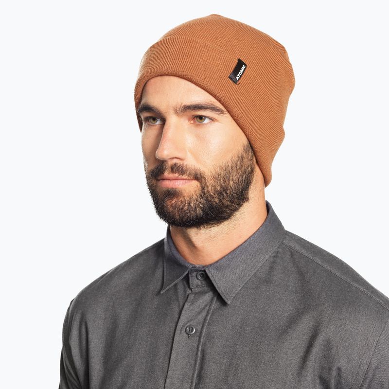 Căciulă de iarnă Atomic Alps Rolled Cuff Beanie brown 2