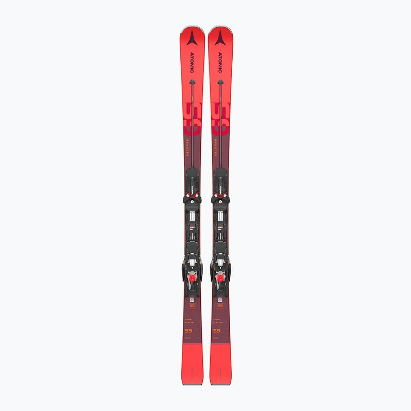 Schiuri de coborâre ATOMIC Redster S9 Servotec + X12 GW pentru bărbați roșu AASS02748 10