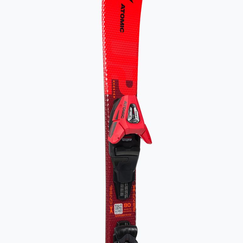 Schiuri de coborâre pentru copii ATOMIC Redster J2 + C5 GW roșu AASS02786 6