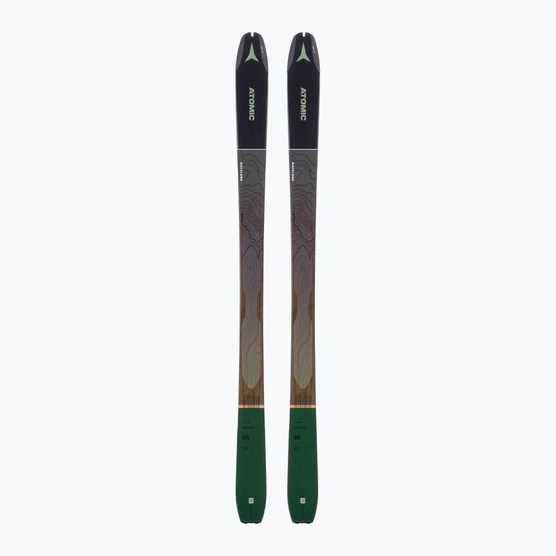 Schiuri pentru bărbați ATOMIC Backland 95+ negru/verde AAST01604