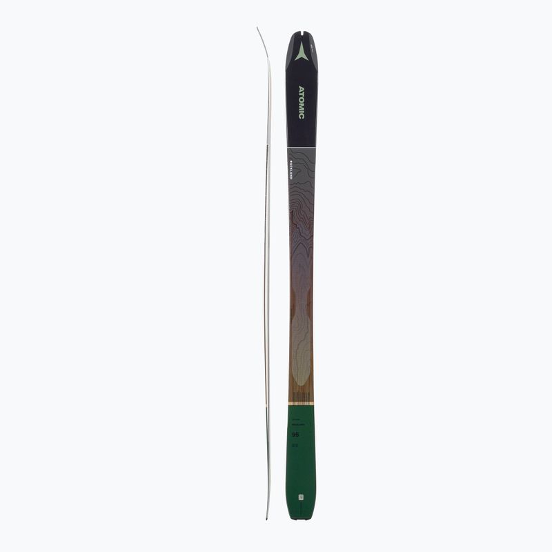 Schiuri pentru bărbați ATOMIC Backland 95+ negru/verde AAST01604 2