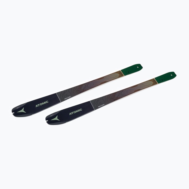 Schiuri pentru bărbați ATOMIC Backland 95+ negru/verde AAST01604 4