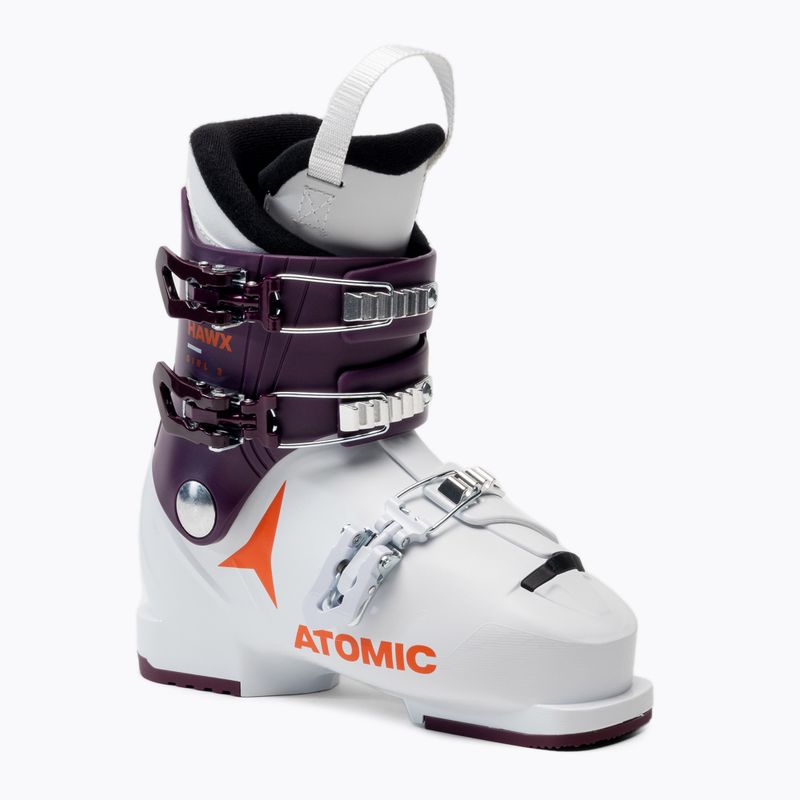 Cizme de schi pentru copii ATOMIC Hawx Girl 3 alb/violet AE5025640