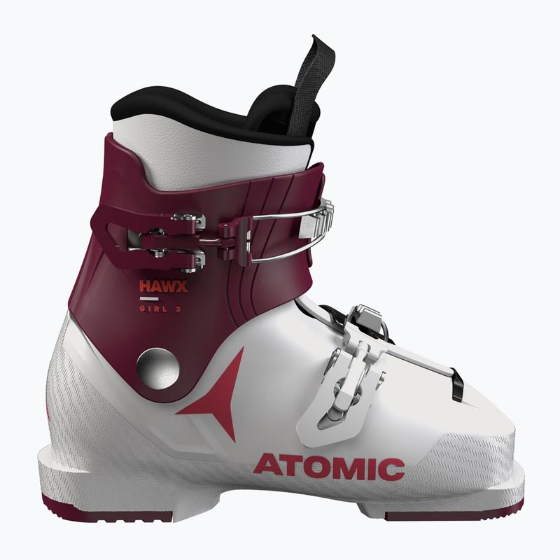 Ghete de schi pentru copii ATOMIC Hawx Girl 2 alb/violet AE5025660 8