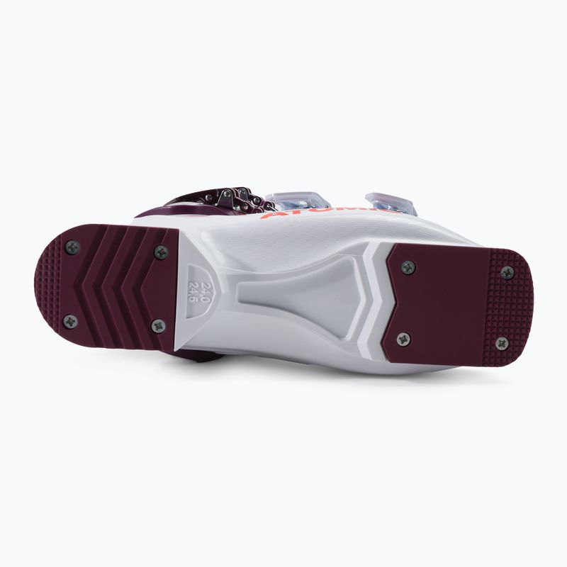 Ghete de schi pentru copii ATOMIC Hawx Girl 4 alb/violet AE5025620 4