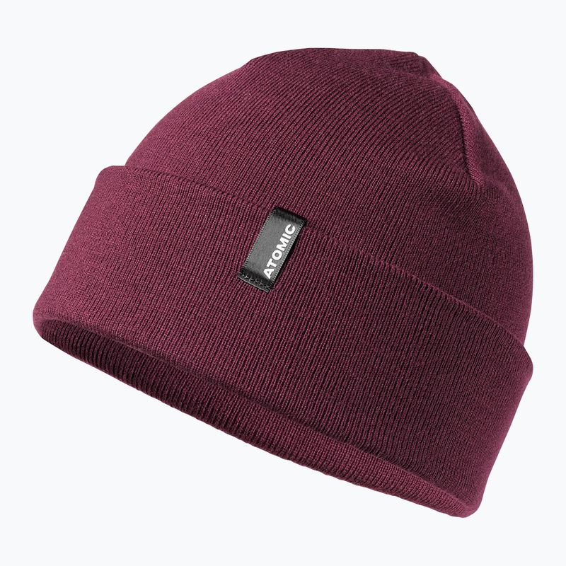 Căciulă de iarnă Atomic Alps Rolled Cuff Beanie maroon