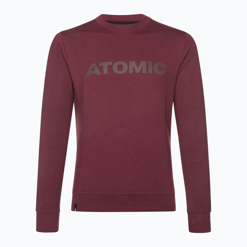 Bluză pentru bărbați Atomic Alps Sweater maroon 3