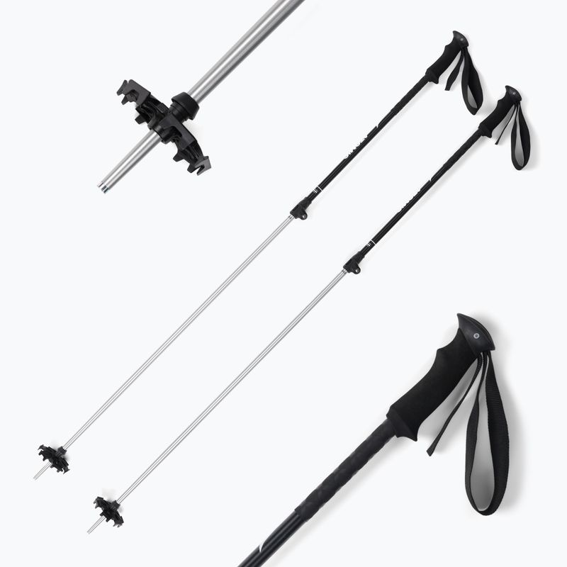 ATOMIC BCT BASTON de schi Touring negru/argintiu AJ500573 6
