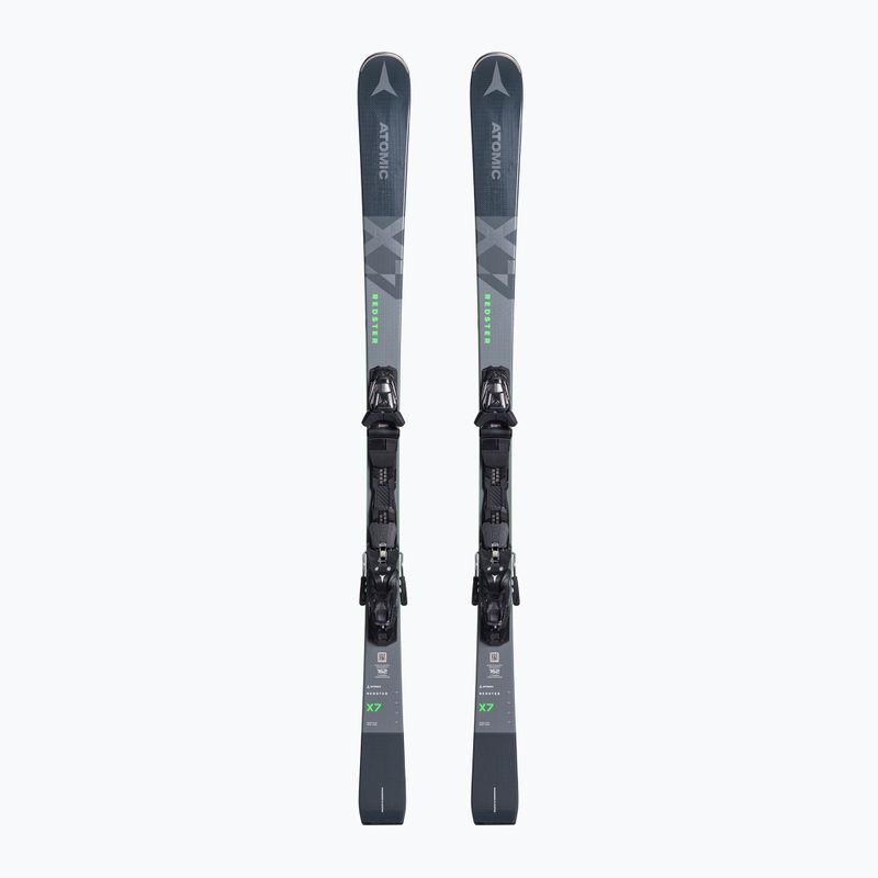Schiuri de coborâre pentru bărbați ATOMIC Redster X7 + M12 GW negru AASS03014