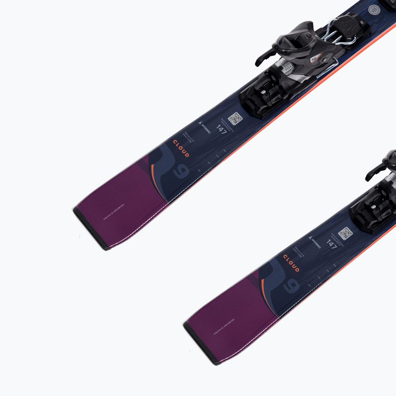 Schiuri de coborâre pentru femei ATOMIC Cloud Q9 + M10 GW negru/violet AASS03076 9