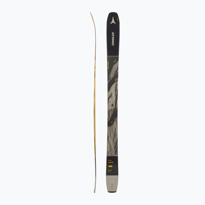 ATOMIC Backland 100 skate ski pentru bărbați negru/gri AA0029530 2