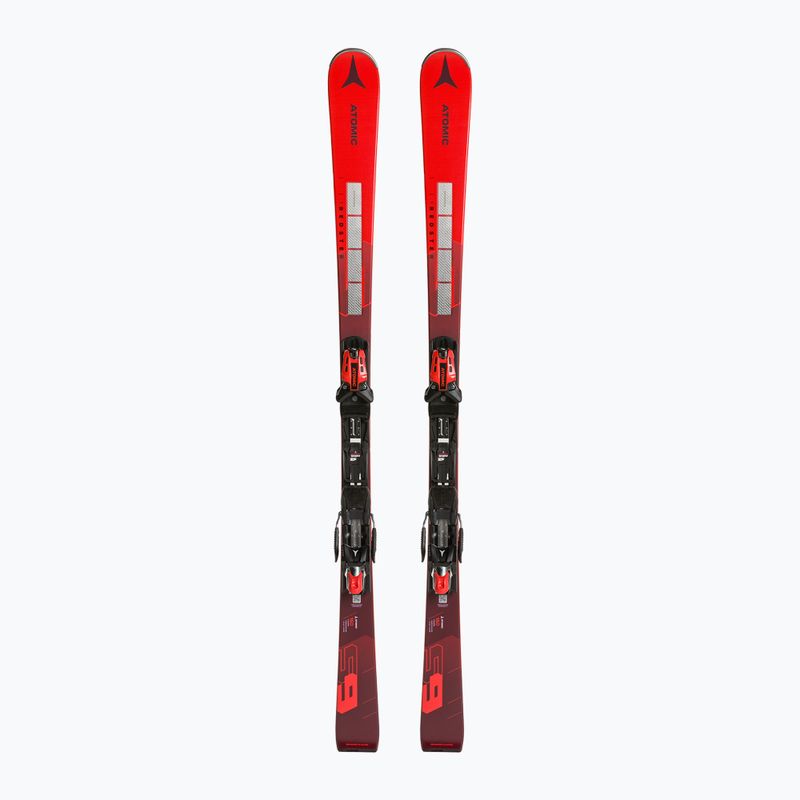 Schiuri de coborâre pentru bărbați Atomic Redster S9 Revoshock S+X12 GW roșu