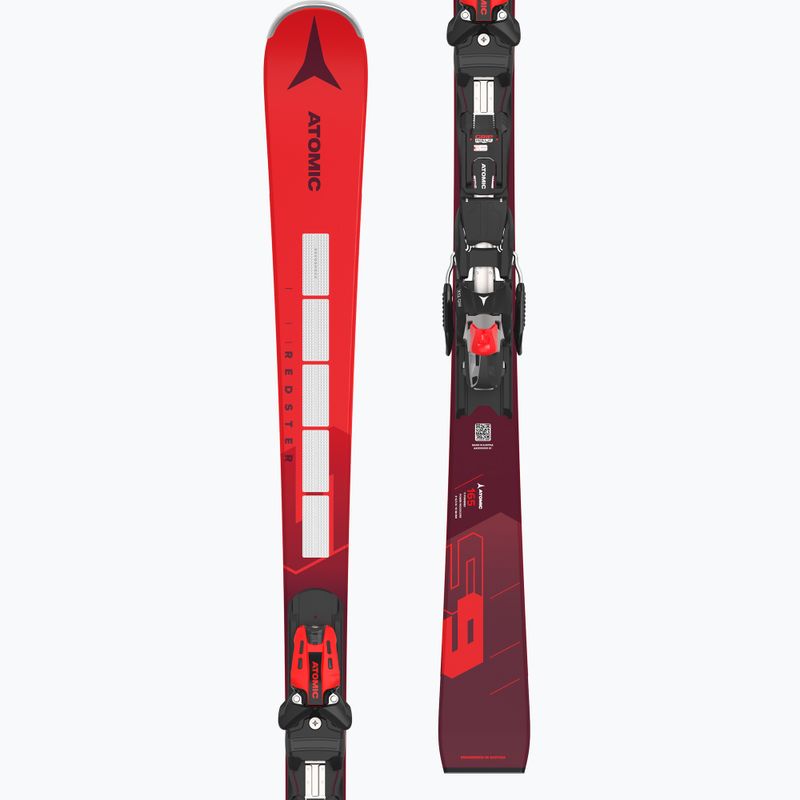 Schiuri de coborâre pentru bărbați Atomic Redster S9 Revoshock S+X12 GW roșu 12
