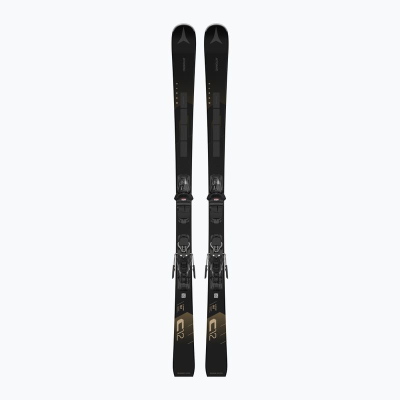 Schiuri pentru femei Atomic Cloud C12 Revoshock C + legături M10 GW black