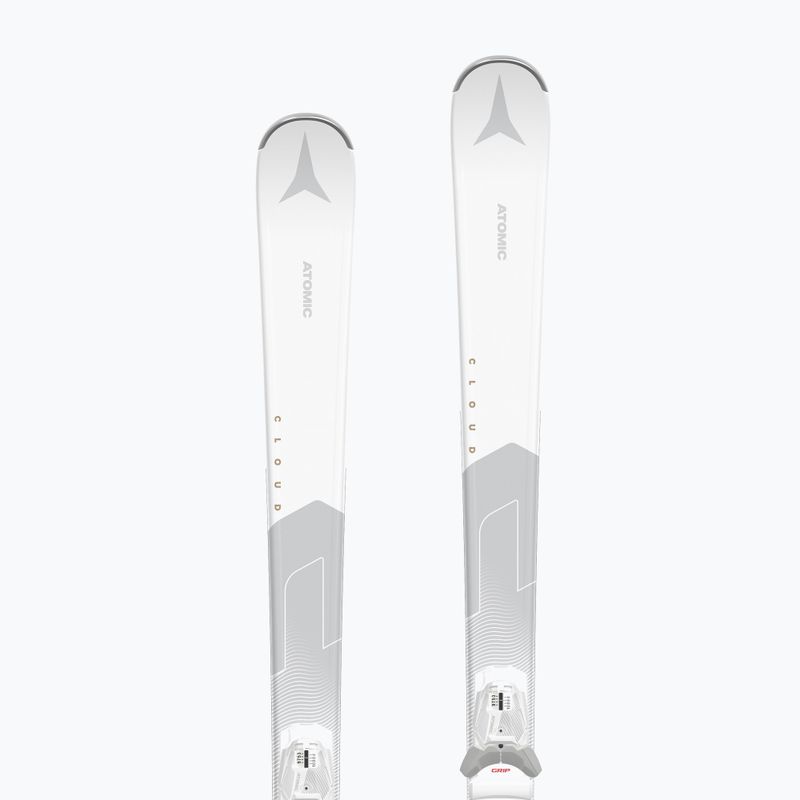 Schiuri de coborâre pentru femei Atomic Cloud C7 White + legături  M10 GW 9