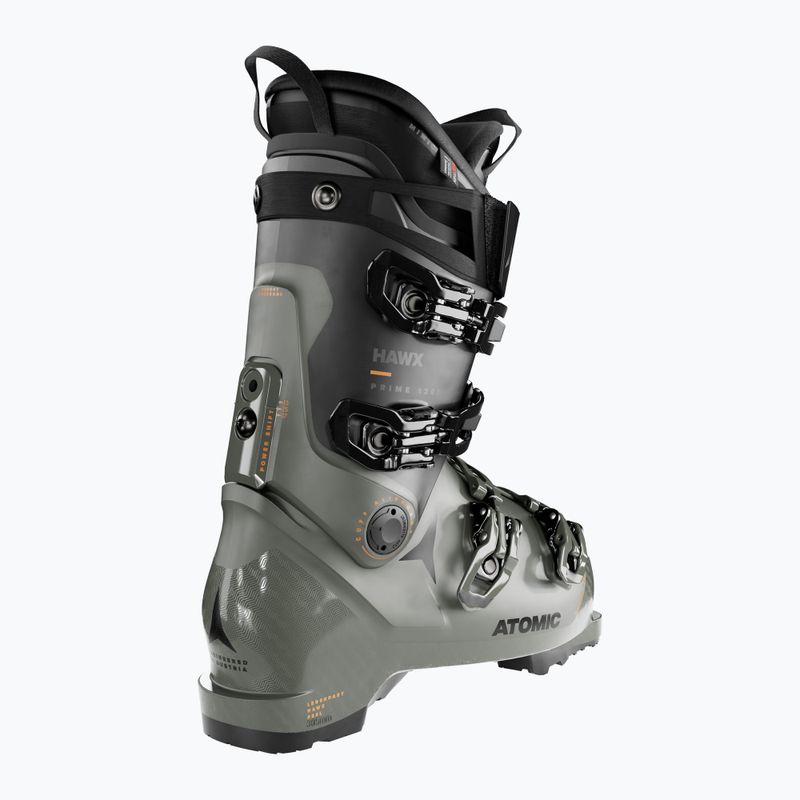 Ghete de schi pentru bărbați Atomic Hawx Prime 120 S GW verde armată/negru/portocaliu GW 8