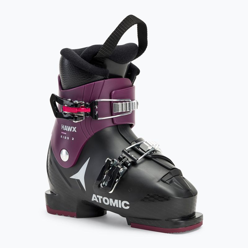 Încălțăminte de schi pentru copii Atomic Hawx Kids 2 black/violet/pink