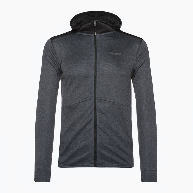 Bluză pentru bărbați Atomic Alps FZ Hoodie grey/black