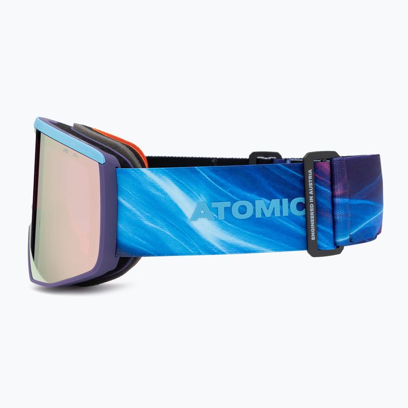 Ochelari de schi Atomic Four Pro HD black/purple/cosmos/pink copper 5