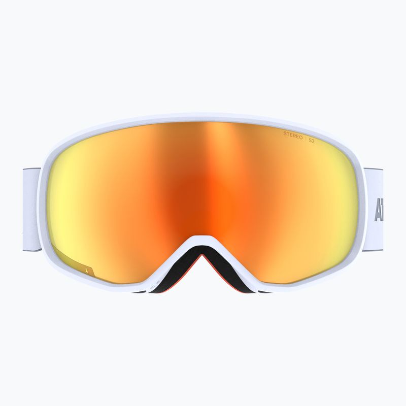 Ochelari de schi Atomic Revent Stereo gri deschis/roșu 6