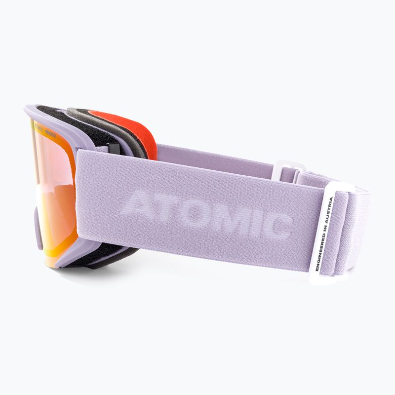 Ochelari de schi Atomic Savor Photo lavanda/roșu 4