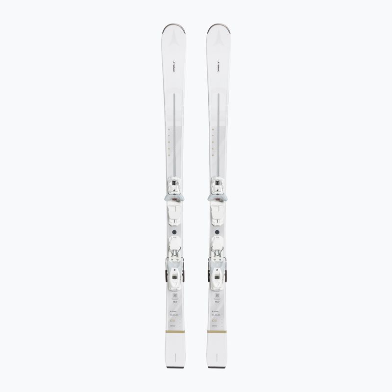 Schiuri de coborâre pentru femei Atomic Cloud C11 + M 10 GW alb