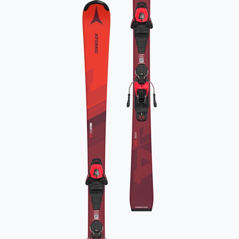 Schiuri de coborâre pentru copii  Atomic Redster J4 JTM + legături L6 GW red 10