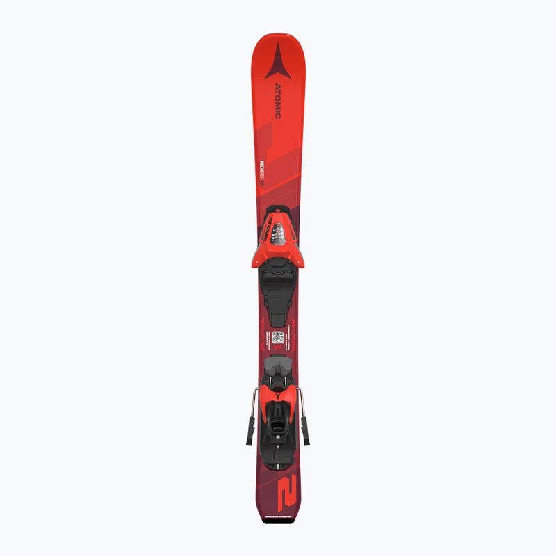 Schiuri de coborâre pentru copii  Atomic Redster J2 JTXS + legături C5 GW red 4