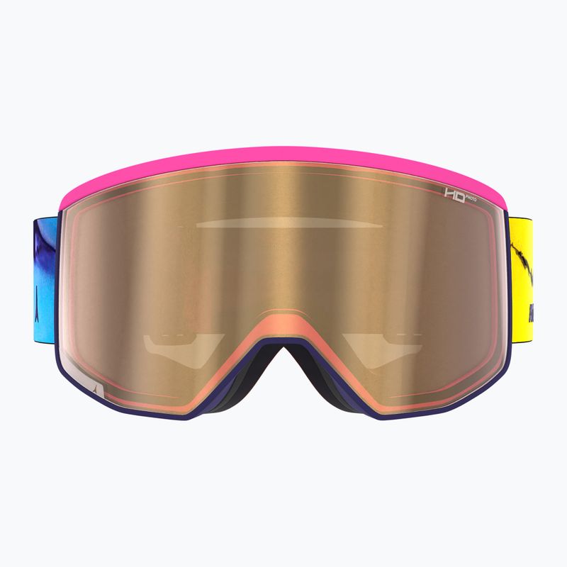 Ochelari de schi Atomic Four Pro Signature NMC pink powder/amber gold hd photo/clear 2