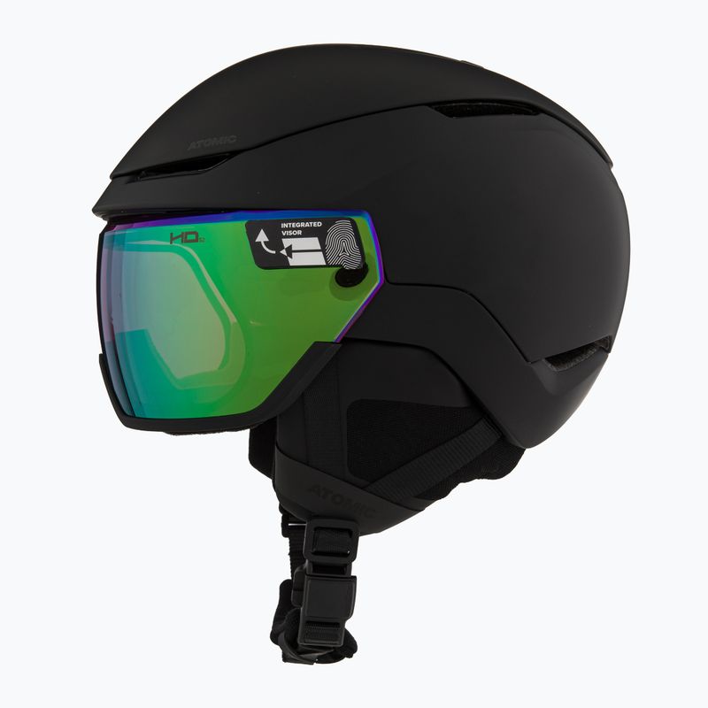 Cască de schi Atomic Revent GT Amid Visor HD black/green hd 3