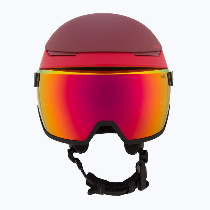 Cască de schi Atomic Revent GT Amid Visor HD red/red hd 2