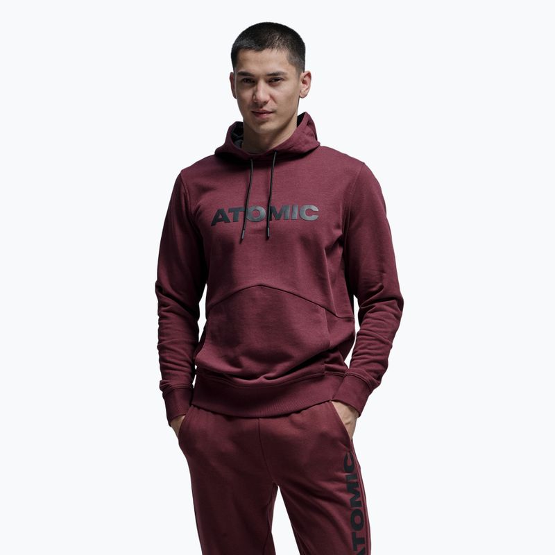 Hanorac Atomic RS Hoodie maroon 2