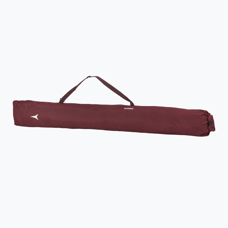 Husă pentru schiuri Atomic A Sleeve maroon