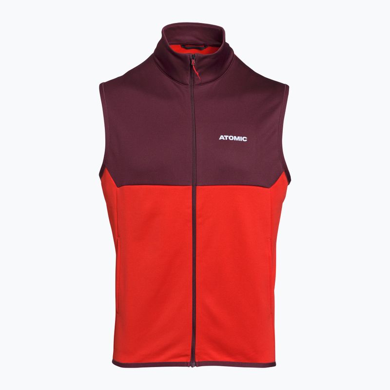 Vestă pentru bărbați Atomic Alps Vest red/ maroon 3