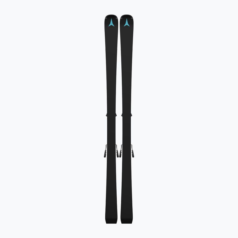 Schiuri de coborâre Atomic Redster X7 Revoshock C + legături MI12 GW black/teal 2
