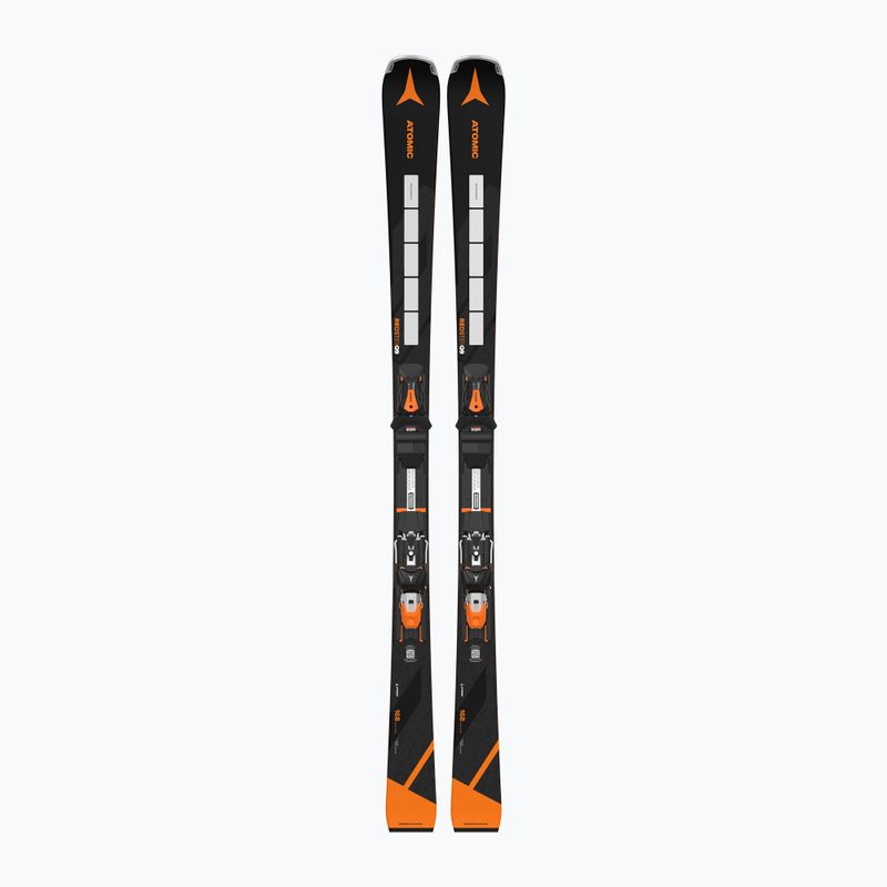 Schiuri de coborâre Atomic Redster Q9 Revoshock S + legături I12 GW black/orange