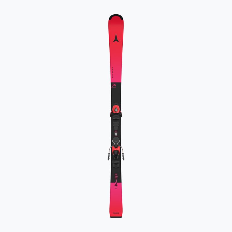 Schiuri de coborâre pentru copii Atomic Redster J4 + legături L6 GW red tension/black 4